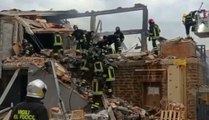 Gubbio (PG) - Esplosioni e incendio in un laboratorio di cannabis: 2 morti e 3 feriti (08.05.21)