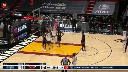 Jimmy Butler et Karl-Anthony Towns se chauffent