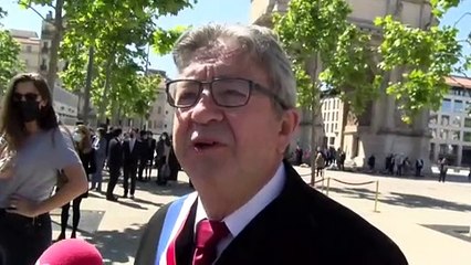 Commémoration du 8 mai 1945 : "Un devoir de mémoire fondamental" selon Jean-Luc Mélenchon