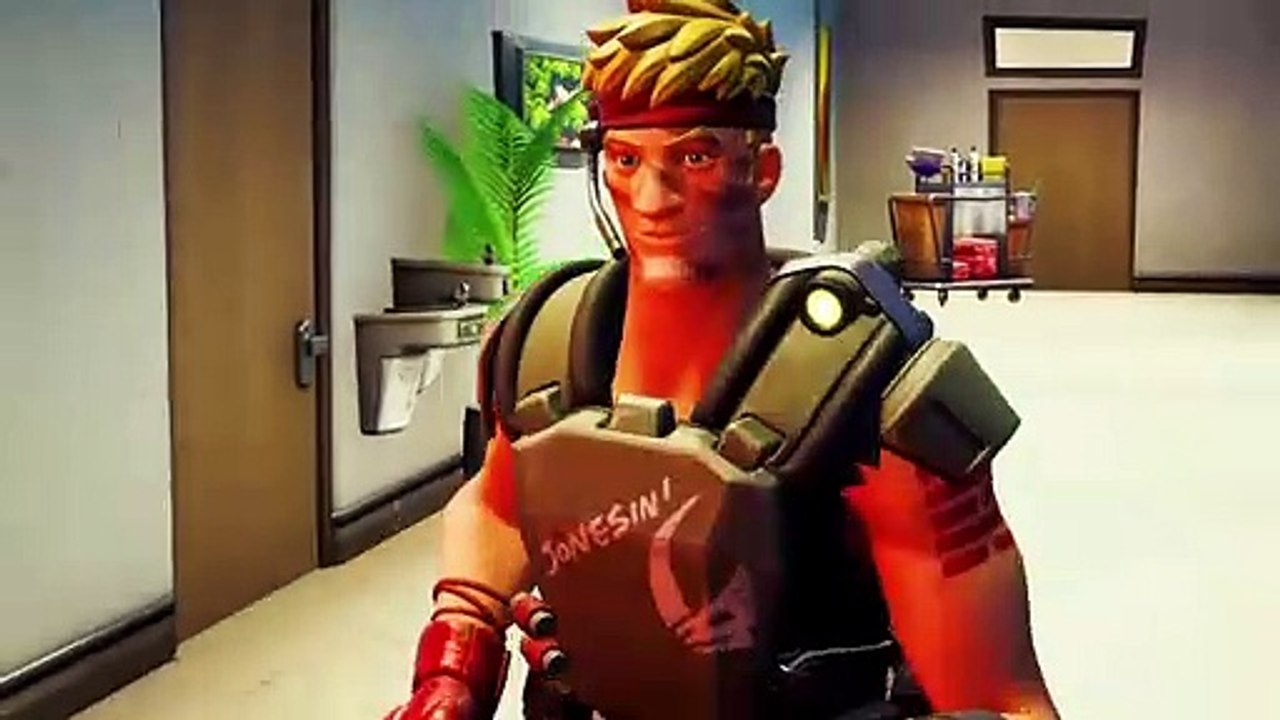Scrapknight Jules Vs. Midas Rex! (A Fortnite Short Film)