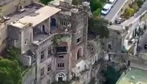 Napoli - Sequestrata Villa Ebe: il Castello di Pizzofalcone a rischio crollo (08.05.21)