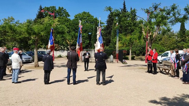Montfrin : Cérémonie du 8 Mai