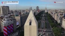 Buenos Aires hace un lavado de cara al Obelisco, uno de sus monumentos más emblemáticos