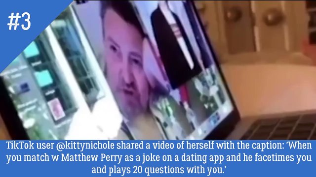 Matthew Perry sur une application de rencontre provoque un énorme malaise