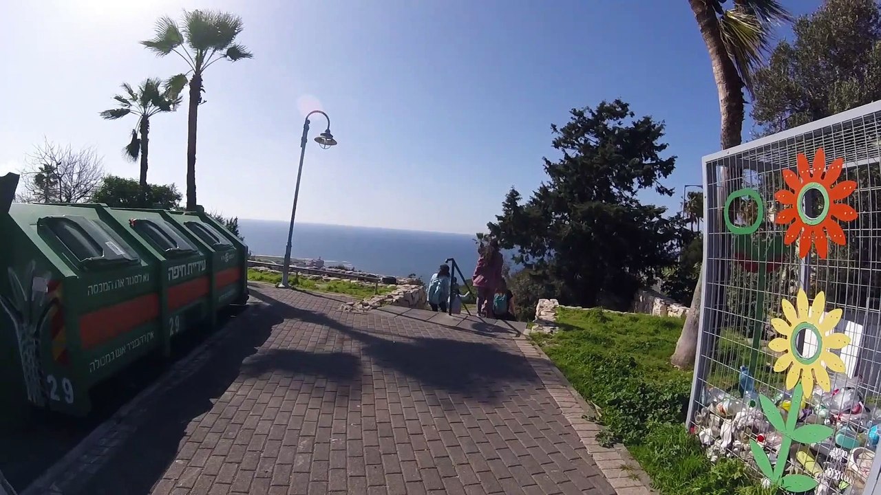 רכבל לסטלה מאריס וירידה ברגל