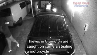 Theft of Motorcycle in Orpington caught on camera