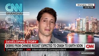 Rocket debris expected to crash into Earth soon