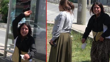 Yakayı ele veren hırsızlardan peş peşe iğrençlikler! Önce tükürdü, sonra da tuvaletini yaptı
