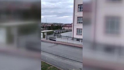 Okul önünde drift yapan sürücüye 7 bin 873 lira ceza uygulandı