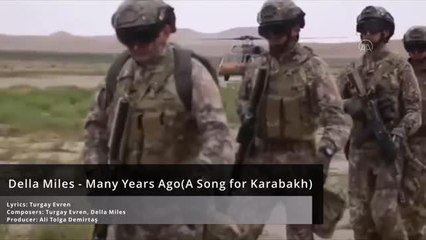 Karabağ'ın işgalden kurtuluşu dünyaya "Many Years Ago" şarkısıyla anlatılacak