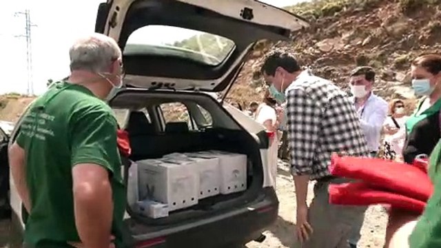 Moreno sitúa a Andalucía como referente en protección natural con la Revolución Verde