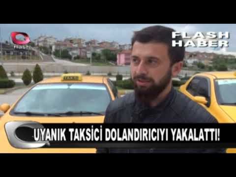 UYANIK TAKSİCİ YAKALATTI