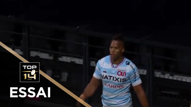TOP 14 - Essai de Teddy THOMAS (R92) - Racing 92 - Clermont - J23 - Saison 2020/2021