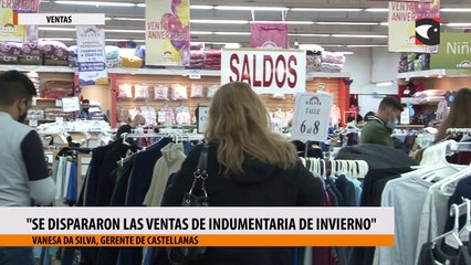 Se dispararon las ventas de indumentaria de invierno