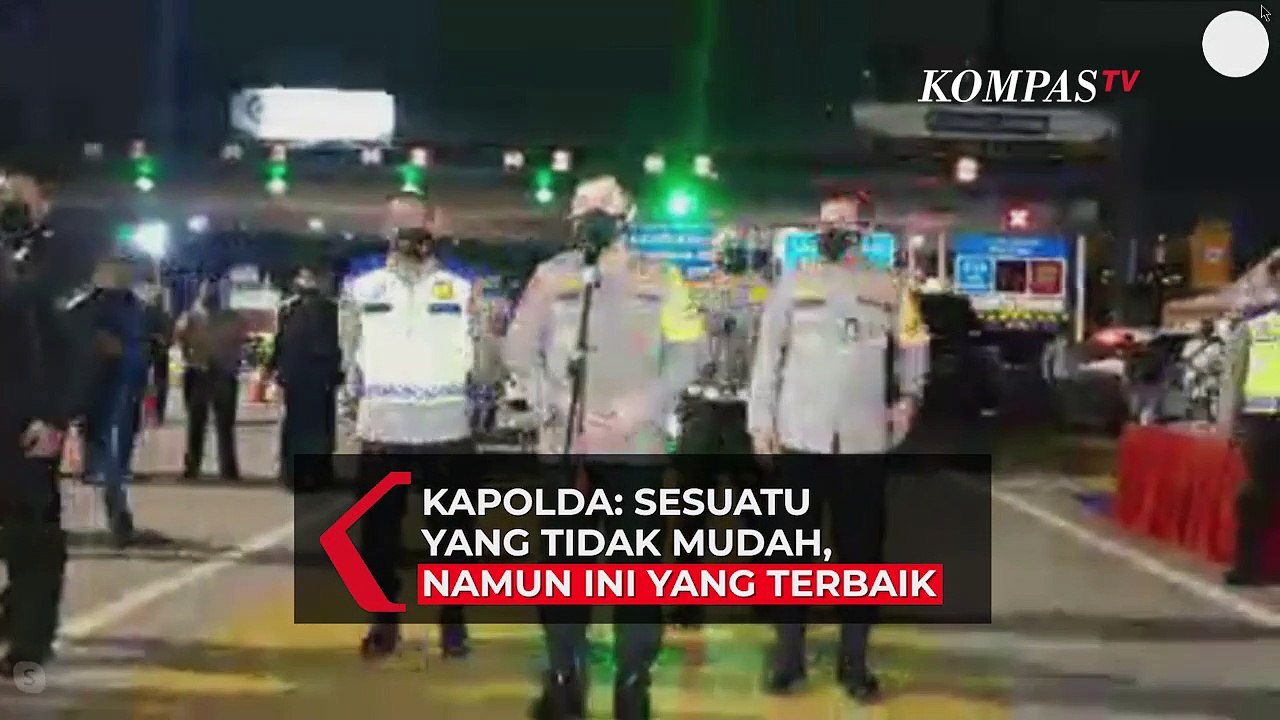 Tinjau Penyekatan, Kapolda Metro: Sesuatu yang Tidak Mudah, Namun Ini yang Terbaik