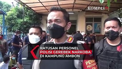 下载视频: Ratusan Personel Polisi Gabungan Gerebek Narkoba di Kampung Ambon