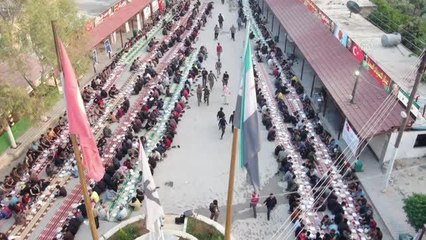 Anda Derneğinden Afrin'de 7 bin kişilik iftar