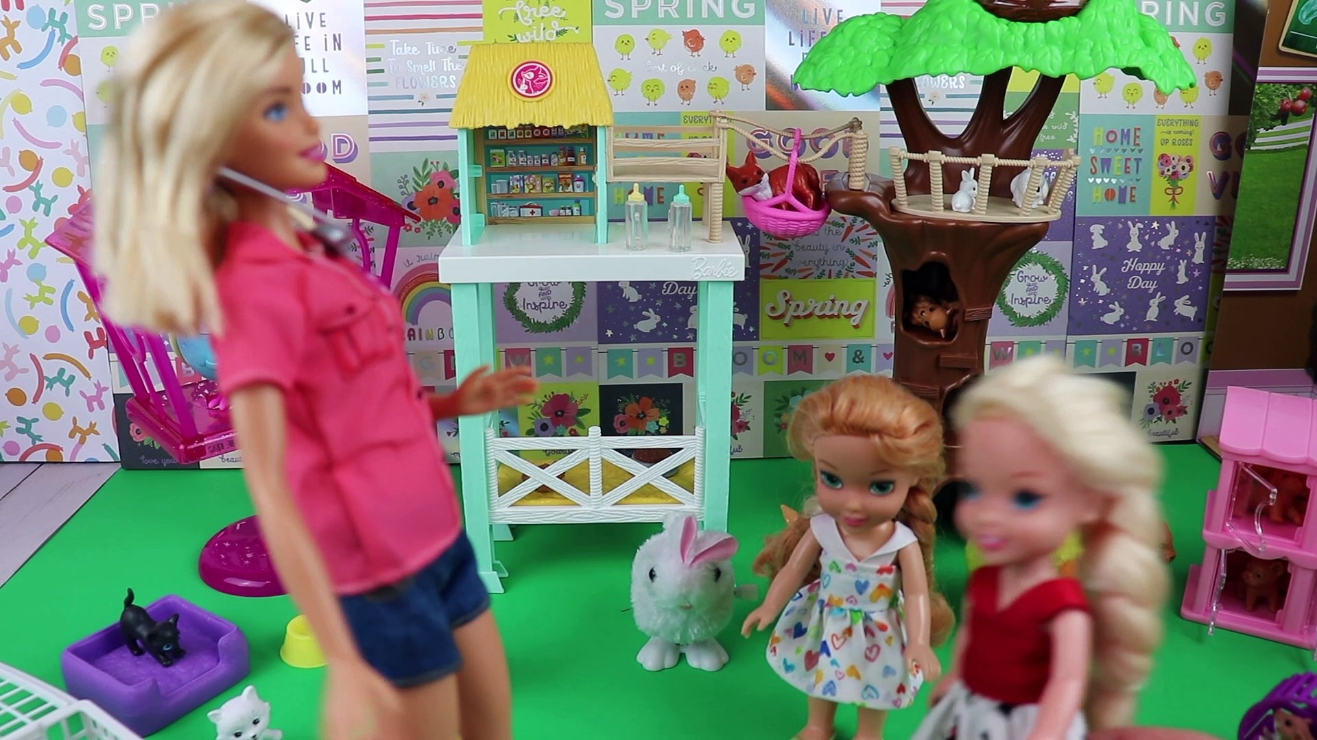 ⁣Pet Rescue ! Annia and Elsia Toddlers