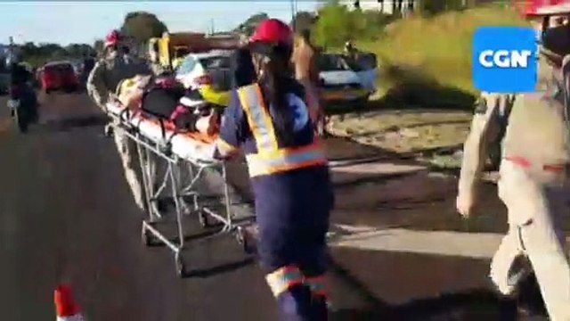 Quatro mulheres ficam feridas em capotamento na rodovia BR-369, na Região do Bairro Morumbi