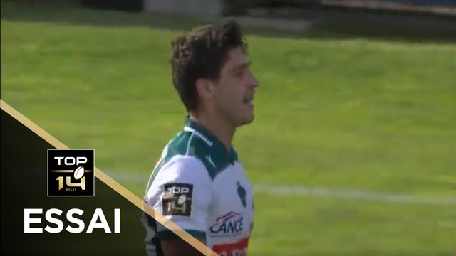 TOP 14 - Essai de Thibault DAUBAGNA (SP) - Agen - Pau - J23 - Saison 2020/2021