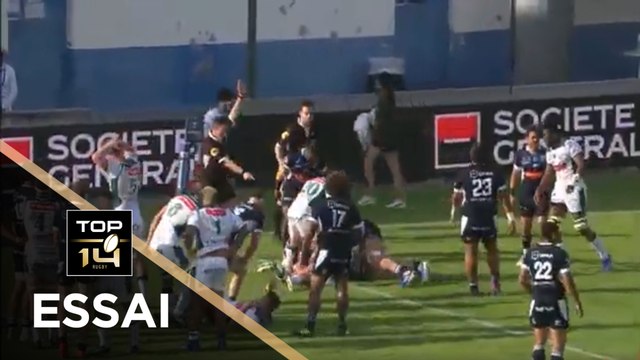 TOP 14 - Essai de Lucas REY (SP) - Agen - Pau - J23 - Saison 2020/2021
