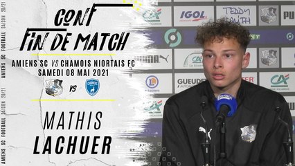 Conférence d'après match ASC - CNFC : Mathis Lachuer