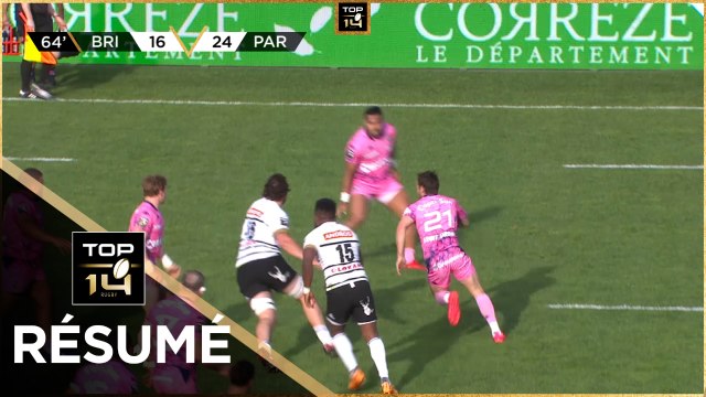 TOP 14 - Résumé CA Brive-Stade Français Paris: 28-31 - J23 - Saison 2020/2021