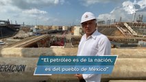 A un mes del incendio, refinería de Minatitlán ya reinició operaciones: AMLO