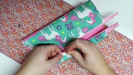 Box Pouch Tutorial - With No Raw Edges!!