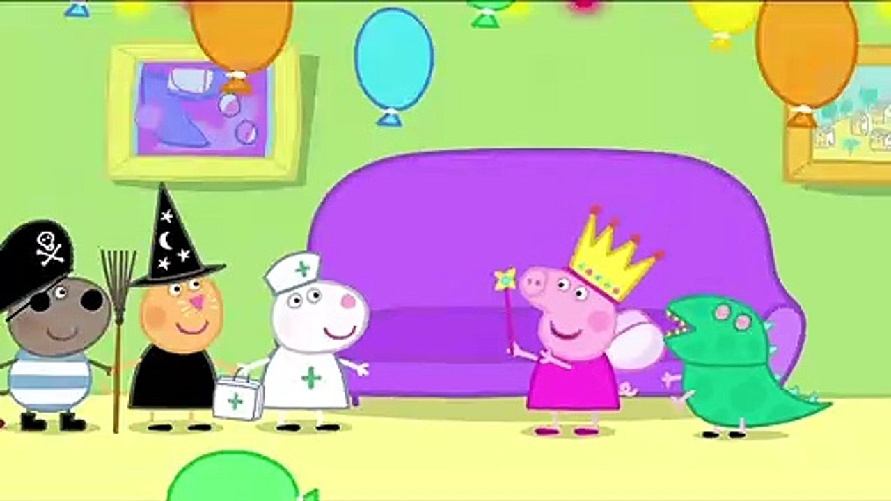 Peppa Pig In Hindi - Fancy Dress Party -  - हिंदी Kahaniya - Hindi Cartoons For Kids