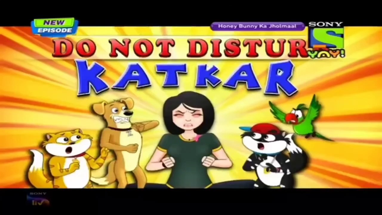 Honey Bunny Cartoon In Hindi || New Episode 2021 || Do Not Disturb Katkar || Sab Jholmaal Hai