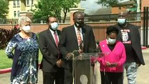 Sheila Jackson Lee, Al Green hold presser re indictments to Derek Chauvin, other officers