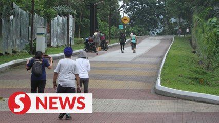 Fewer people seen enjoying fresh air at public parks