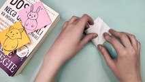 How To Make Origami Animals Bookmark | Paper Animals | Bts Bookmark