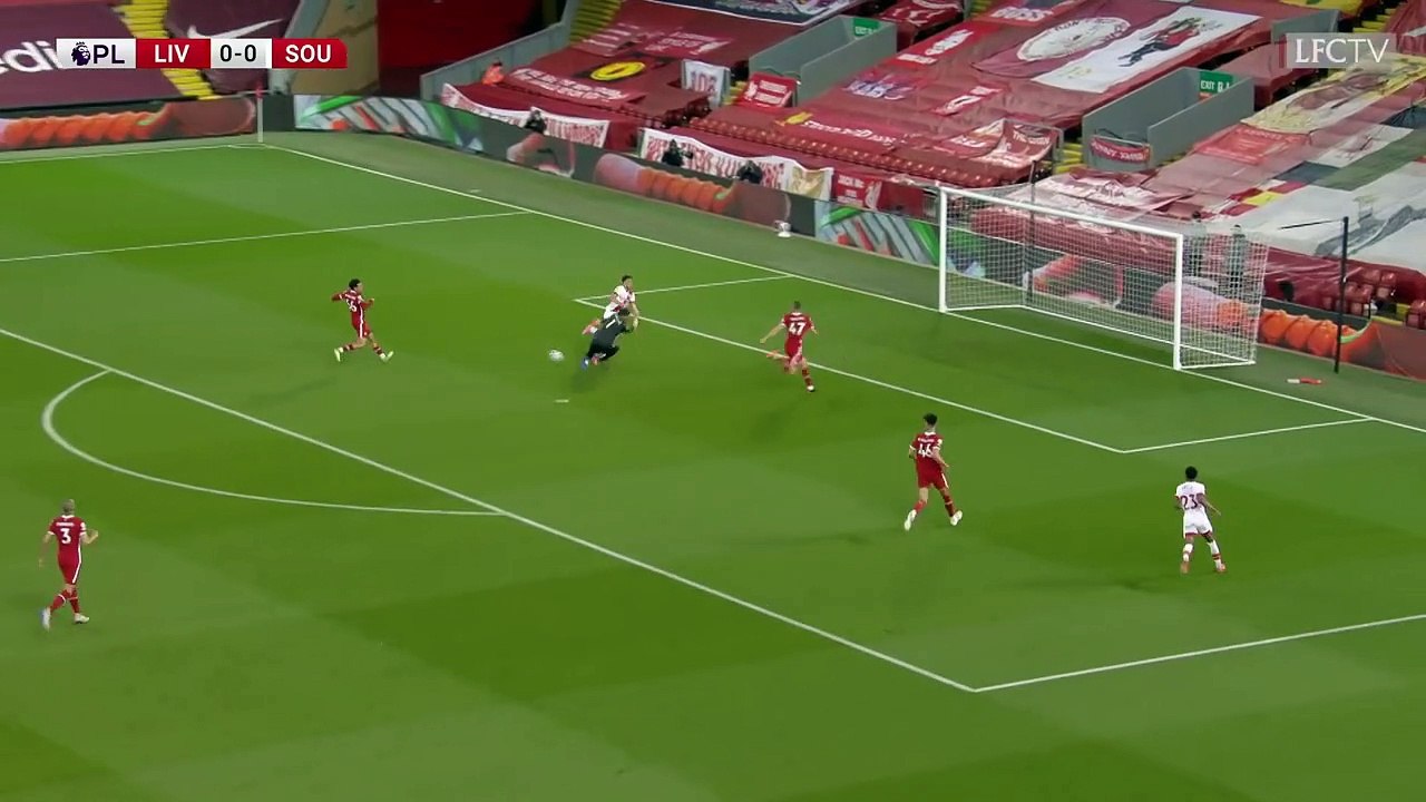 Liverpool 2-0 Southampton Thiago's first goal seals the win