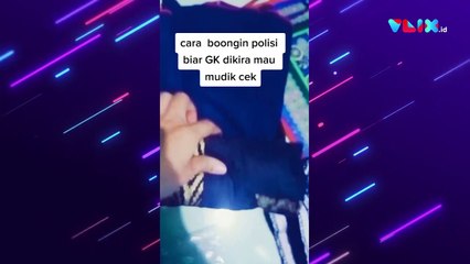 Akal-akalan Pemudik,  Kelabui Polisi dengan Laundry