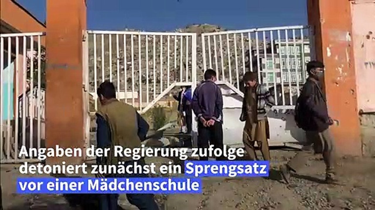 Dutzende Tote bei Anschlag auf Mädchenschule in Kabul