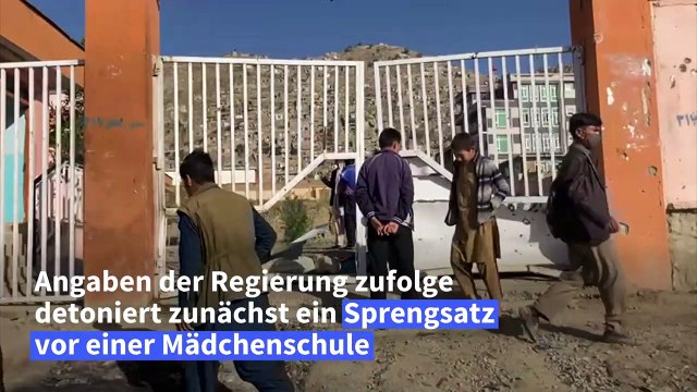 Dutzende Tote bei Anschlag auf Mädchenschule in Kabul