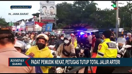 Petugas Kewalahan, Pemudik Lewati Posko Penyekatan Tanpa Diperiksa