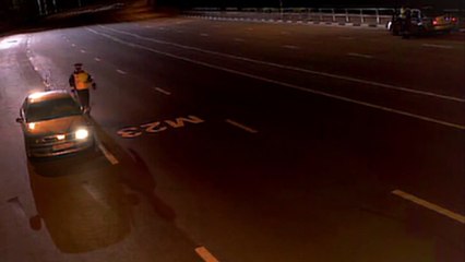 Sürücü ceza yemekten çok tuhaf bir şekilde kurtuldu!