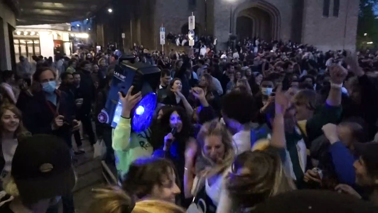 Freudenfeiern und Krawalle in Belgien nach Lockdown-Lockerung