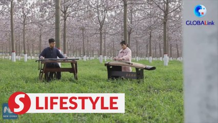 Download Video: Young couple embrace better lives thanks to traditional Chinese instrument