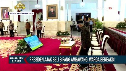 Viral Reaksi Warga Soal Pidato Jokowi Ajak Beli Bipang Ambawang