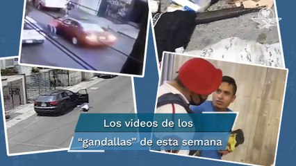 Entre emboscadas y un sujeto lanzando a su novia de un auto; estos son los gandallas de la semana