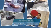 Entre emboscadas y un sujeto lanzando a su novia de un auto; estos son los gandallas de la semana