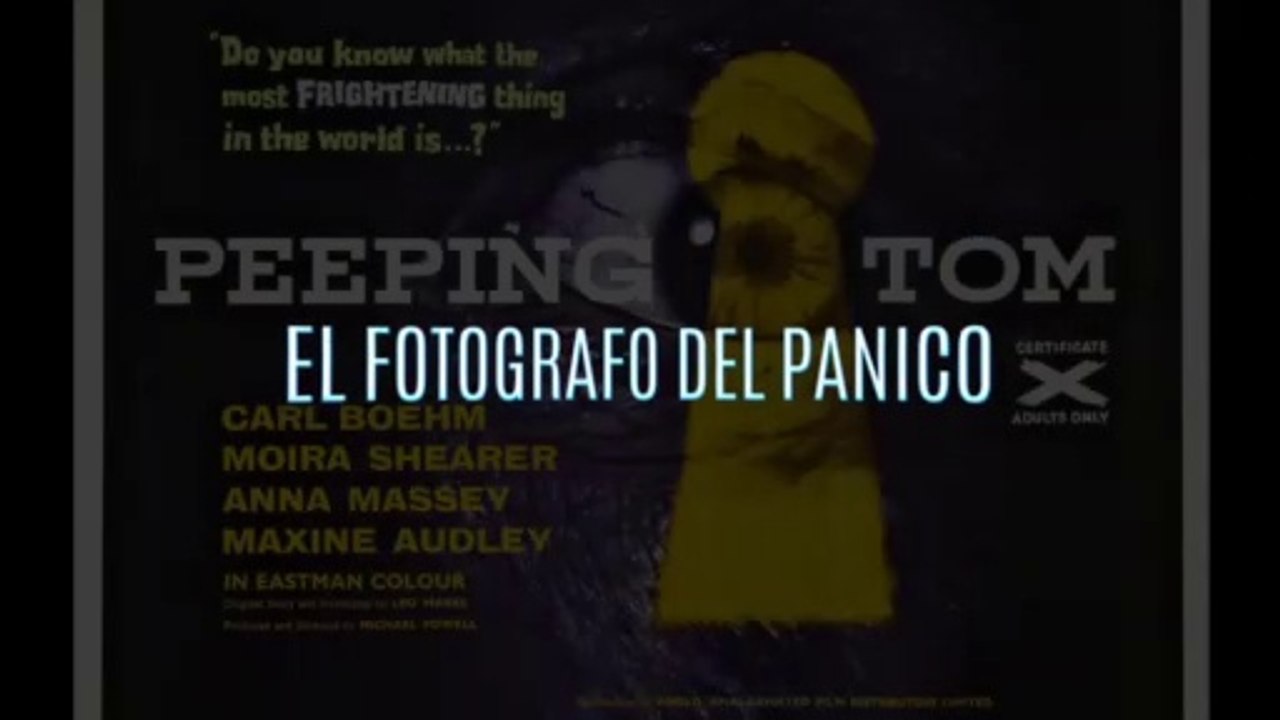 HORROR MOVIES: EL FOTÓGRAFO DEL PÁNICO/PEEPING TOM(1960):PASION ENFERMIZA POR LA MUERTE VIOLENTA EN DIRECTO