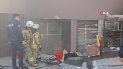 Son Dakika | Esenler'de korkutan depo yangını