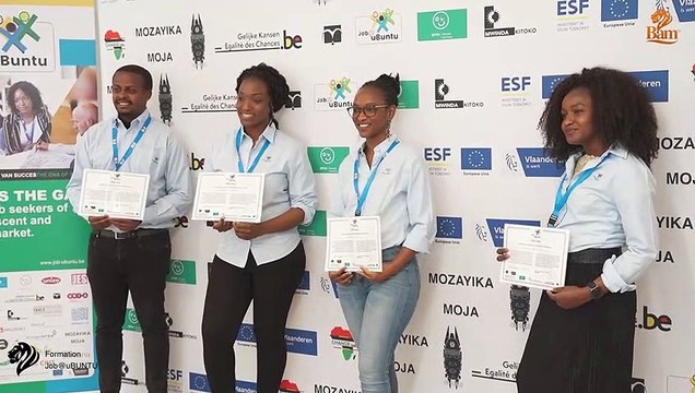 Visite et remise des diplômes des formateurs au Musée de Tervuren par Job@uBuntu