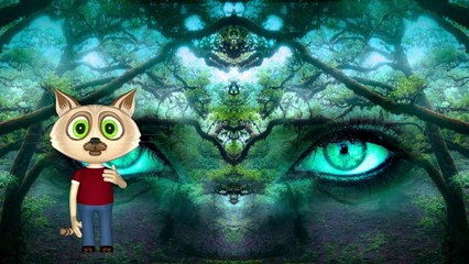 Meditação guiada, sendo um seixo jogado em um rio