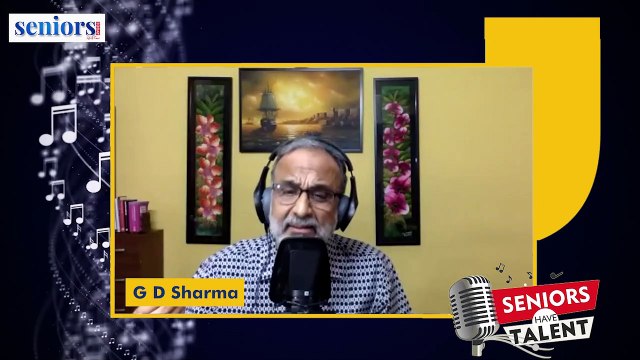 G D Sharma Performing at Seniors Have Talent | Season Four Round A | Singing Contest | Seniors Today E-magazine